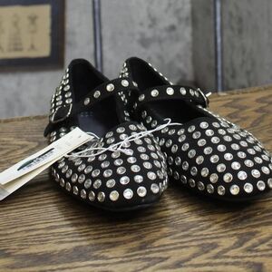 A New Day - Women's Issa Rhinestone Mary Jane Back Ballet Flats